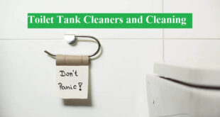 toilet tank cleaners and cleaning