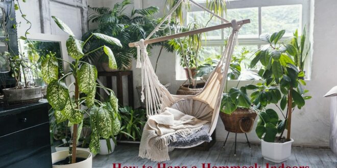 how to hang a Hammock Indoors