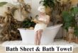 bath sheet vs bath towel